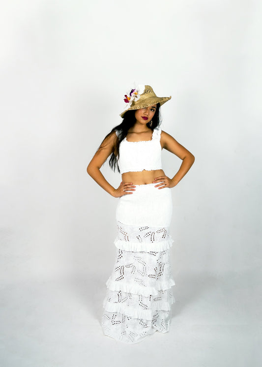 Tiare 2 piece white